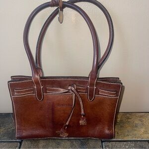 Dooney & Bourke Brown Leather Handbag